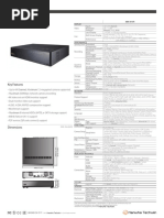 XRN-3010A: 64 Channel Network Video Recorder