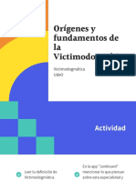 Clase 1 - Orígenes y Fundamentos de La Victimodogmática