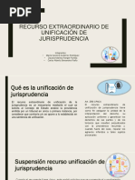 Recurso Extraordinario de Unificación de Jurisprudencia (1,2,3)