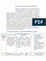 Análisis de Las Características de Atención de La Modalidad Multigrado