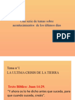 La Ultima Crisis de La Tierra