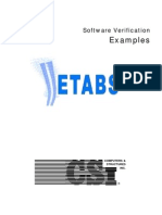 ETABS Verification Example