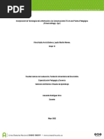 Incorporación de Tecnologías de La Información y Las Comunicaciones TIC en Una Práctica Pedagógica