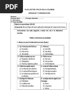 Plan Lector - Polita en El Bosque-Adecuacion para 14 Alumnos Segun Categoria Lectora, Seria Polita en La Colmena-Un Capitulo