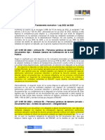 Concepto CCE C-269-2022. Aplicación Art 56 Ley 2195 de 2022. Aplicación Pliego Tipo Entidades Regimen Especial