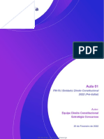 Aula 01: PM-RJ (Soldado) Direito Constitucional 2022 (Pré-Edital)