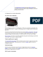 DC Power Source Utilization: Electrical Power Converter Direct Current Alternating Current Transformers