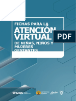 Cuaderno de Fichas de La Atencion Virtual