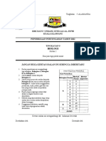 Cover Muka Depan Soalan T5 Bio K2 PPT 2022