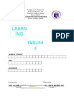 Learn ING Activi English 8: Acereda Integrated School