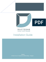 Installation Guide DUCTZONE en