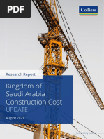 Saudi Construction Rates - 2021