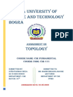 CSE Fundamental - Topology