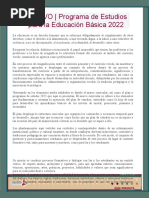 Cartel Nuevo Modelo Educativo AGO 2022