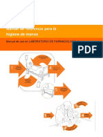 Manual de Uso en La Higiene de Manos - Lab de Farmacología