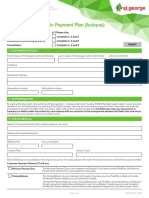 Credit Card Automatic Payment Plan (Autopay) : 1. Customer Details