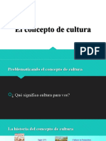 El Concepto de Cultura