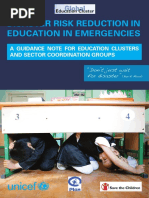 Disaster Risk Reduction in Education in Emergencies