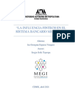 La Influencia Fintech en El Sistema Bancario Mexicano