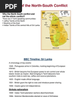 HLD Mahindapala - Origins of The North-South Conflict