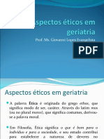 Ética em Geriatria