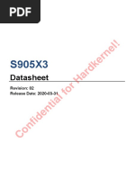 S905X3 Public Datasheet Hardkernel