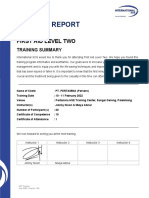 First Aider Report HSE TC L02 FEB 10 - 11 2021