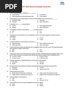 JET Sample Paper Electrical