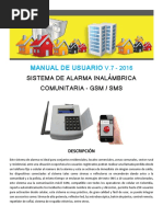 Manual Alarma Comunitaria V7.05