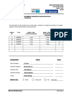 Revisión No. Fecha Nombre y Firma Del Emisor (Contratista) Nombre y Firma Del Revisor/Aprobador (Contratista) Páginas