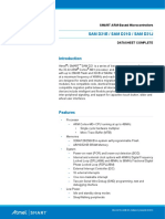 Atsamd21g18a Mu Datasheet