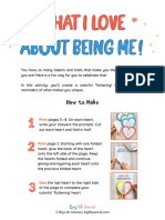 What I Love About Being Me - Big Life Journal