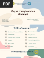 Or Ward Class Kidney Transplant