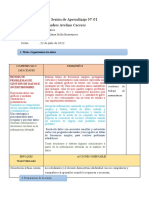 Sesión de Aprendizaje 22 de Julio Organizamos Los Datos