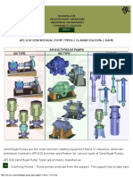 Centrifugal Pump Types (API-610)