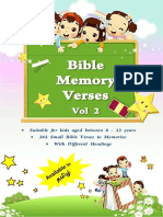 Bible Memory Verses Volume 2 English