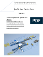 KASRY 360 All Profile Steel Plasma Cutting Robot