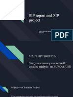 SIP Report and SIP Project