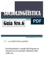 Sociolinguistica