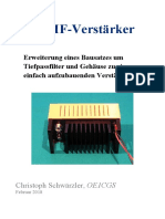 50 W HF-Verstärker: Erweiterung Eines Bausatzes Um Tiefpassfilter Und Gehäuse Zu Einem Einfach Aufzubauenden Verstärker