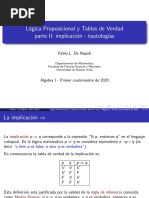 Clase Tablas de Verdad-Parte2