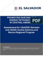 Promoting Sustainable Energy Integration in Central America - Report USAID