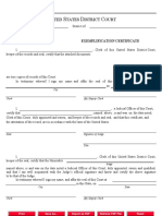 Exemplification Certificate 01