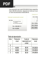 Tabla Depreciacion Por Unidades Producidas