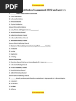 Sales and Distribution Management MCQ and Answers PDF Download