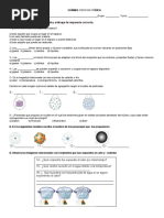 Examen Parcial de Fisica Estados de Agregacion de La Materia