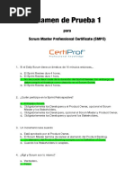 Examen de Prueba 1 Scrum Master Version 2020 Espanol