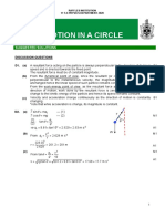 06 Circular Motion Tutorial Solutions