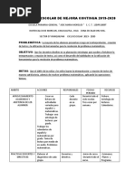 Programa Escolar de Mejora Continua 2022