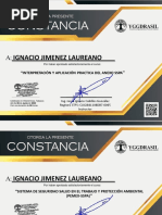 Constancia Ygdrasil Ignacio Jimenez Laureano